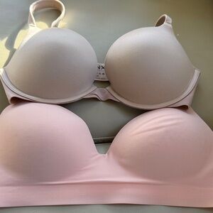 Spanx Beige and soma coral  Bras